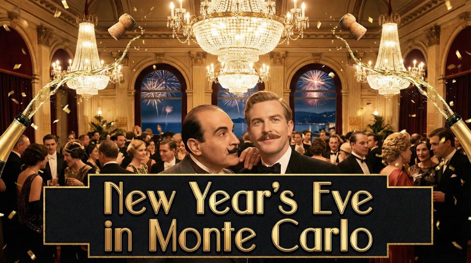 Cover illustration for New Year’s Eve in Monte Carlo