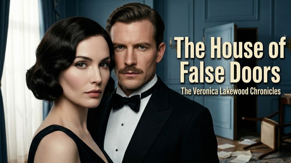 Cover illustration for The House of False Doors