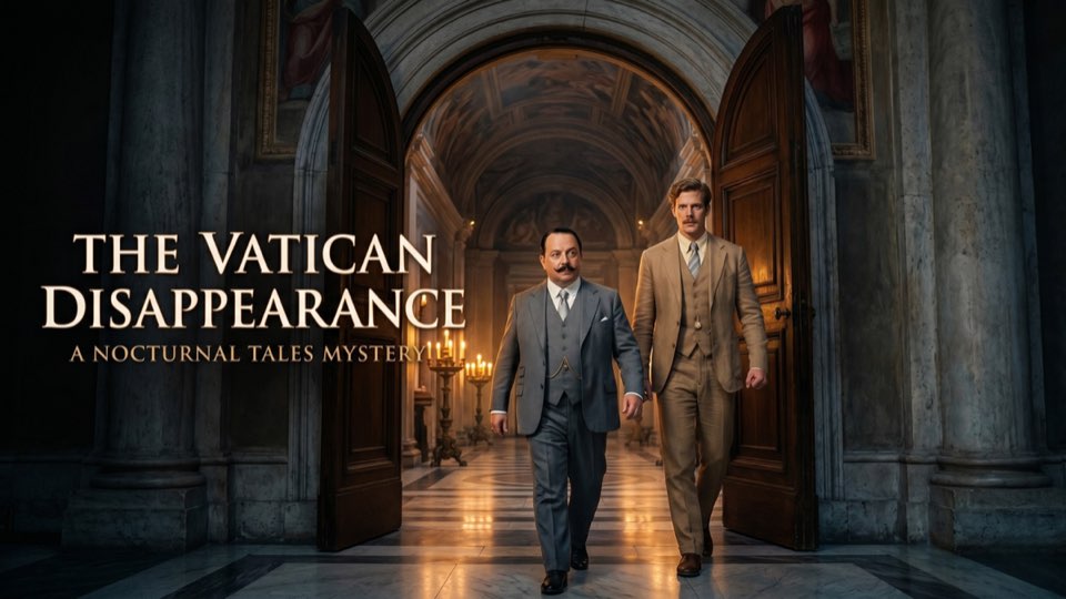 Cover illustration for The Vatican Disappearance