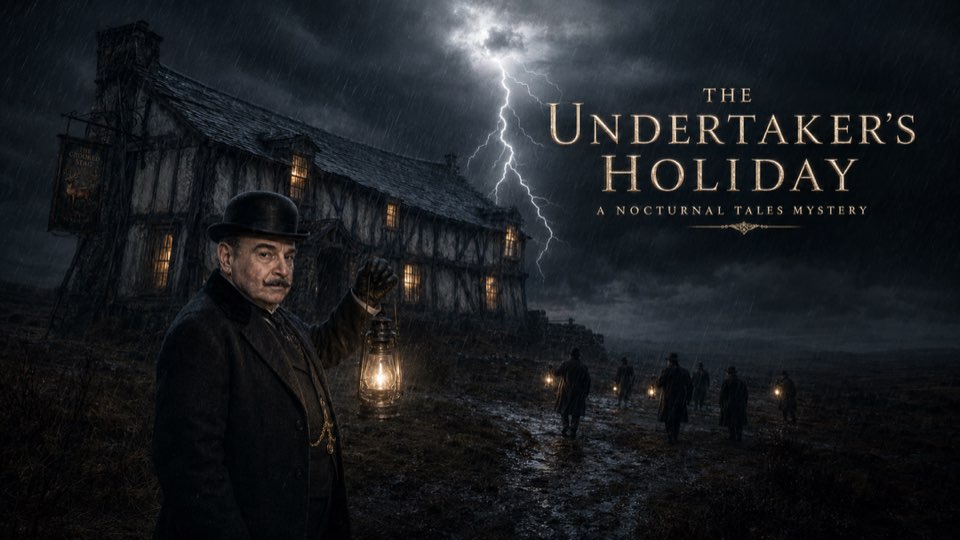Cover illustration for The Undertaker's Holiday