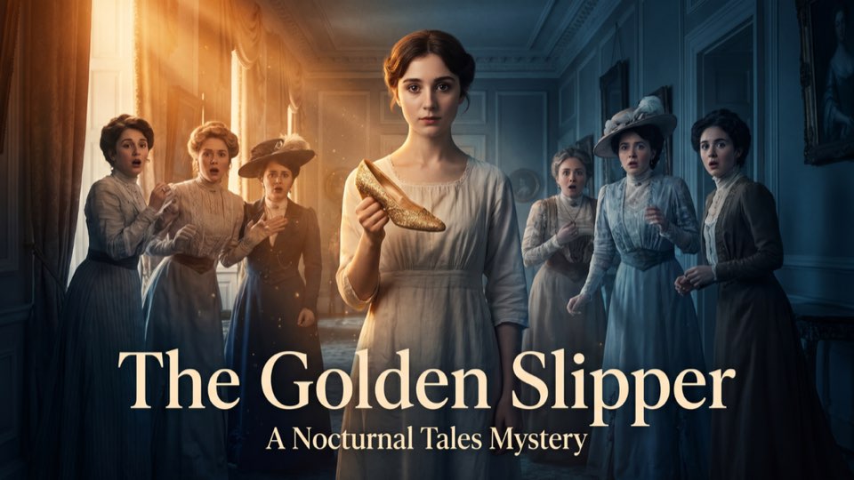 Cover illustration for The Golden Slipper