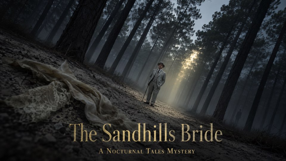 Cover illustration for The Sandhills Bride
