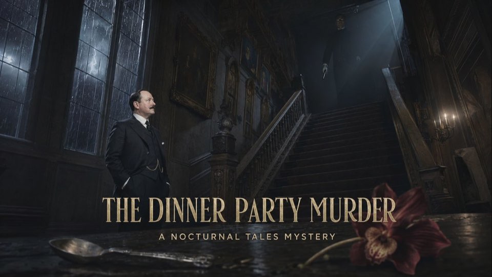 Cover illustration for The Dinner Party Murder — Part 2