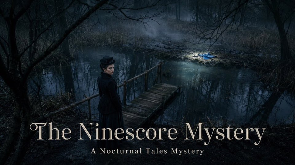 Cover illustration for The Ninescore Mystery
