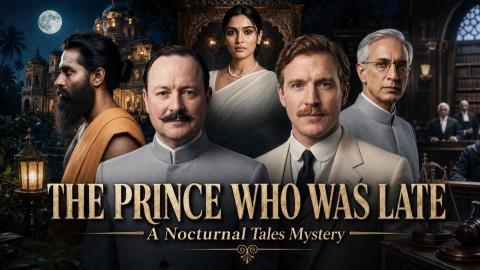 Cover illustration for The Prince Who Was Late