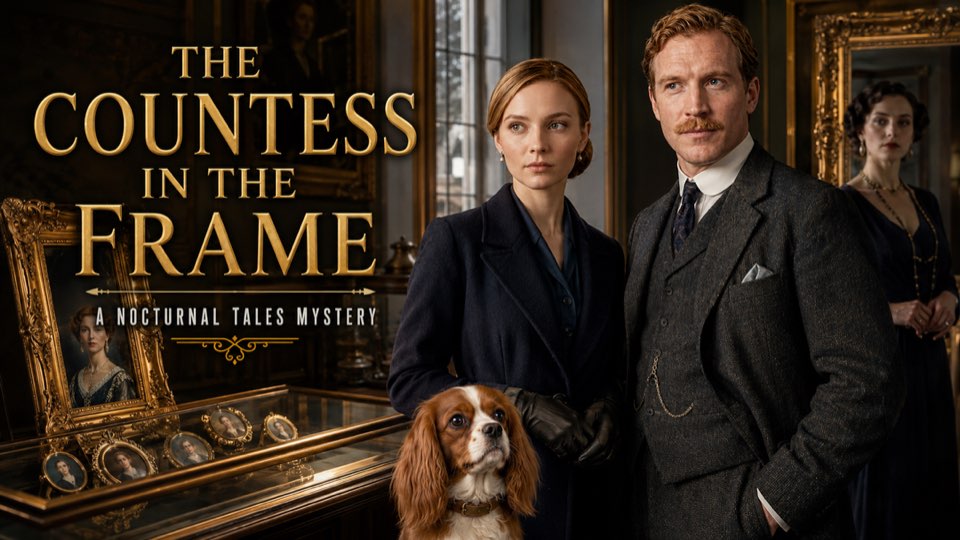 Cover illustration for The Countess in the Frame