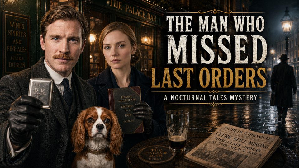 Cover illustration for The Man Who Missed Last Orders