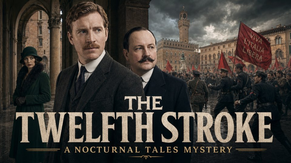 Cover illustration for The Twelfth Stroke