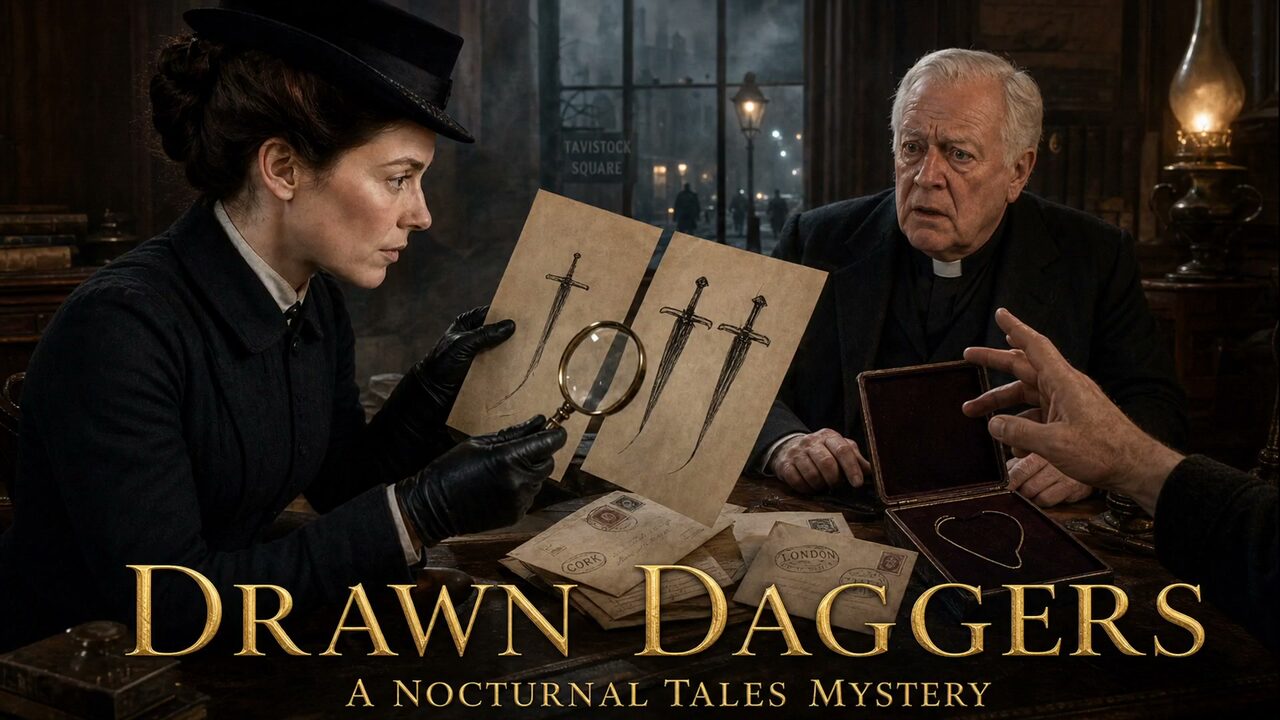 Cover illustration for Drawn Daggers