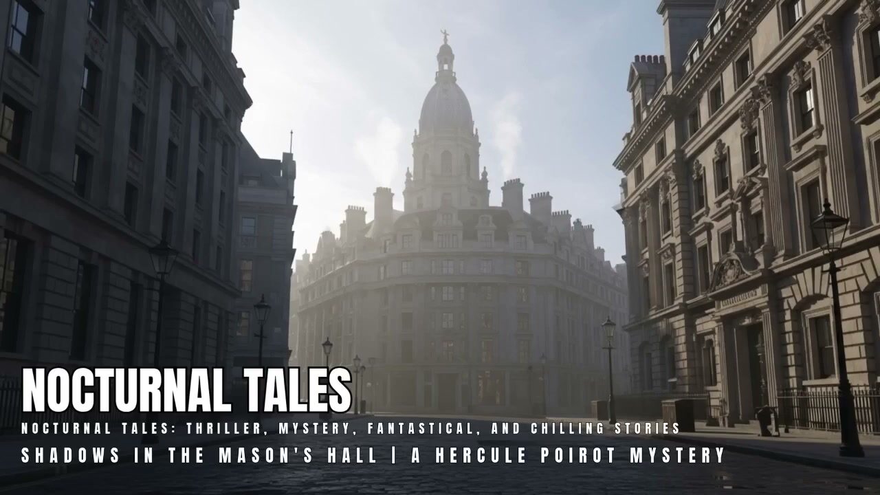 Cover illustration for Shadows in the Mason’s Hall