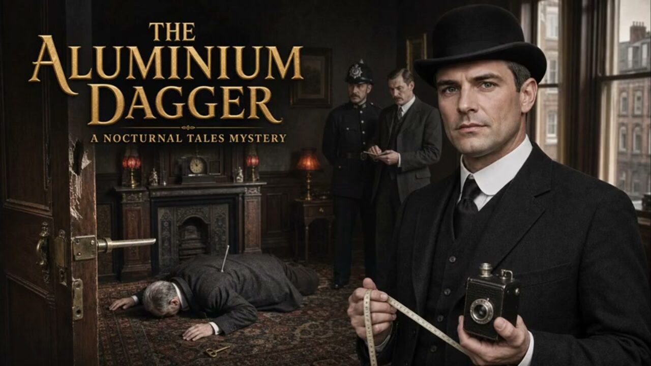 Cover illustration for The Aluminium Dagger