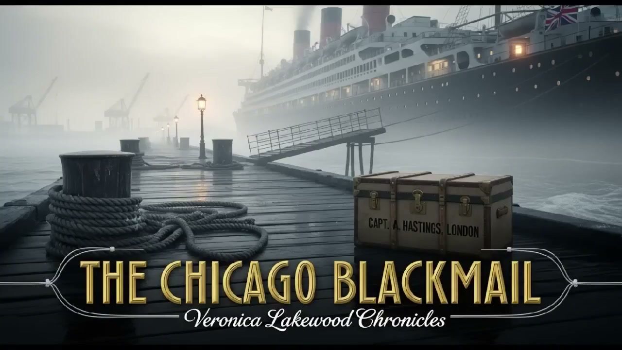 Cover illustration for The Chicago Blackmail