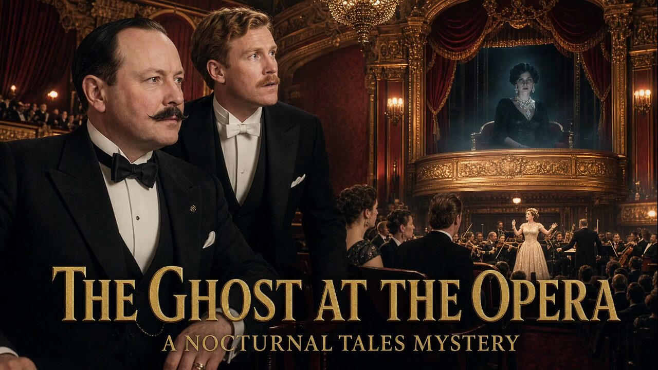 Cover illustration for The Ghost at the Opera