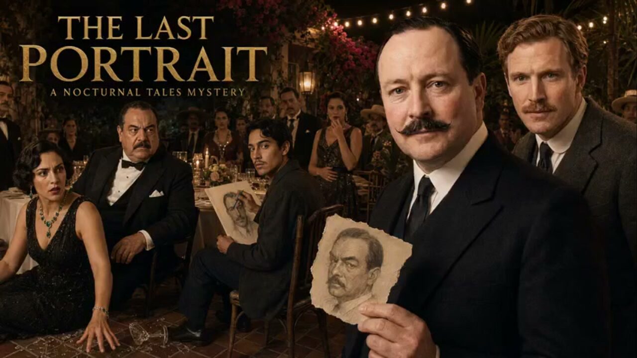 Cover illustration for The Last Portrait