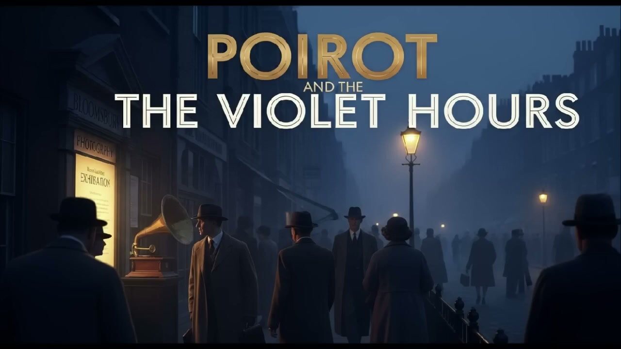 Cover illustration for The Violet Hours